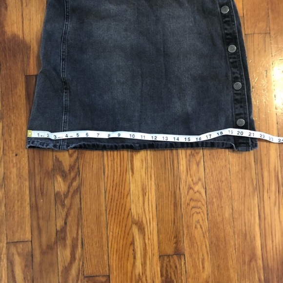 Free People overall Louise denim skirtall jumper - Picture 6 of 10